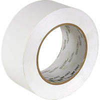 Rubans adh&eacute;sifs en vinyle 3903, 50 mm (2") la x 45,5 m (149,25') lo, 6,3 mils, Blanc Equipex