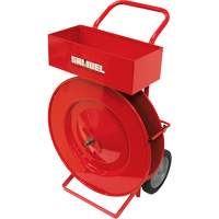 Distributeur de feuillards, Feuillard Polyester/Acier/Polypropyl&egrave;ne, Dia de noyau 16", largeur de rouleau 2,875" Equipex
