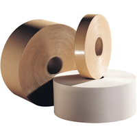 Gummed Tape - Standard Tapes, 75 mm (2-95/100") x 183 m (600'), Kraft Equipex