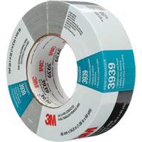 3939 Duct Tape, 9 mils, Silver, 48 mm (2") x 55 m (180') Equipex