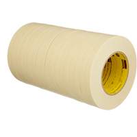 Scotch&reg; High Performance Masking Tape 231, 12 mm (1/2") x 55 m (180'), Beige Equipex