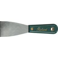 Putty Knife Flexible Stainless Steel, 2", Stainless Steel Blade Equipex