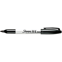 Marqueur permanent T. E. C. (Trace Element Certified), Fin, Noir Equipex