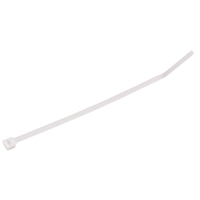 Cable Ties, 5-1/2" Long, 40 lbs. Tensile Strength, Natural Equipex