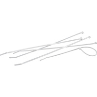 Cable Ties, 4" Long, 18 lbs. Tensile Strength, Natural Equipex