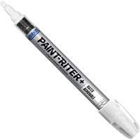 Paint-Riter&reg;+ Water Removable Paint Marker, Liquid, White Equipex