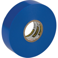 Rubans en vinyle pour codage en couleurs 35 Scotch, 19 mm (3/4") x 20,1 m (66'), Bleu, 7 mils Equipex