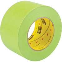 Scotch&reg; 233+ Masking Tape, 72 mm (3") x 55 m (180'), Green Equipex