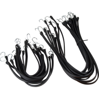 Ensembles d'attaches en caoutchouc, 21" Equipex