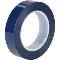 Ruban de masquage haute temp&eacute;rature, 25,4 mm (1") x 66 m (216'), Bleu Equipex