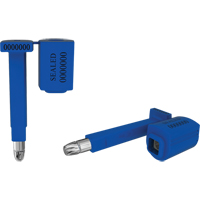 High Security Locktainer Security Seals, 3-1/4", Metal, Bolt Seal Equipex