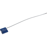 FlexiGrip High Security Security Seals, 12", Metal, Cable Seal Equipex
