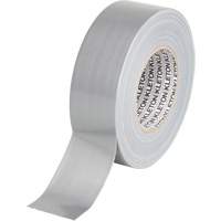 Utility Grade Duct Tape, 9 mils, Silver, 50 mm (2") x 55 m (180') Equipex