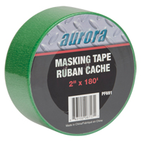 Painters Masking Tape, 50 mm (2") x 55 m (180'), Green Equipex