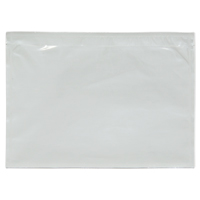 Pochette vierge pour bordereau d'exp&eacute;dition, 7" lo x 5-1/2" la, Style Insertion par l'arri&egrave;re Equipex