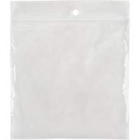 Sacs en poly, Refermable, 4" x 4", 2 mils Equipex