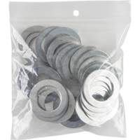 Sacs en poly, Refermable, 4" x 4", 2 mils Equipex