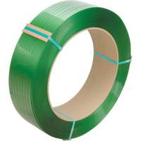Feuillard, Polyester, 1/2" la x 6315' lo, Vert, Calibre Manuel Equipex