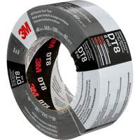 DT8 All-Purpose Duct Tape, 8 mils, Black, 48 mm (2") x 55 m (180') Equipex