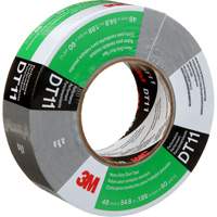 DT11 Heavy-Duty Duct Tape, 11 mils, Silver, 48 mm (2") x 55 m (180') Equipex