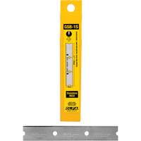 Glass Scraper Replacement Blades, Single Style Equipex