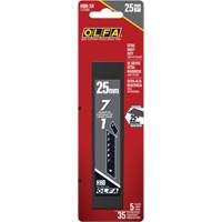 Ultra-Sharp Black Replacement Blades, Snap-Off Style Equipex