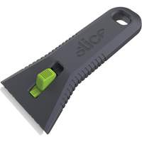 Slice Racloir utilitaire auto-r&eacute;tractable, Lame C&eacute;ramique, Largeur 65 mm, Manche Nylon Equipex