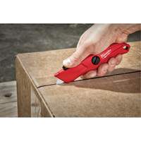 Self-Retracting Knife, 3/4", Steel, Metal Handle Equipex