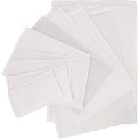 Enveloppe postale coussin&eacute;e, Papier blanc, 4" la x 8" lo Equipex