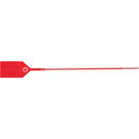 Standard-Duty Security Seal, 9", Plastic, Plastic Seal Equipex