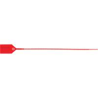 Standard-Duty Security Seal, 12", Plastic, Plastic Seal Equipex