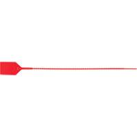 Standard-Duty Security Seal, 12", Plastic, Plastic Seal Equipex