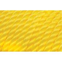 Corde jaune tress&eacute;e 1/2", Polypropyl&egrave;ne, 335' Equipex
