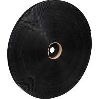 Dual Lock Reclosable Fastener, Hook & Loop, 50 yds x 1", Adhesive, Black Equipex