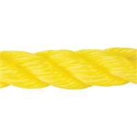 Braided Yellow Rope, Polypropylene, 300' Equipex