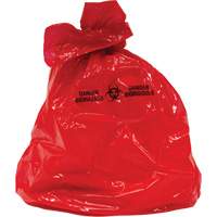 Waste Bags, Bio-Hazard, 38" L x 30" W, 2 mils Equipex