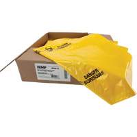 Waste Bags, Bio-Hazard, 38" L x 30" W, 2 mils Equipex
