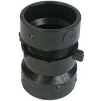 Raccord union, 1-1/2", Plastique, Noeud x noeud Equipex