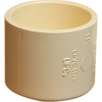 Flowguard Gold&reg; Pipe Cap, 1/2", Standard, CPVC Equipex