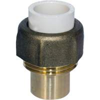 Raccord union, 1/2", PVC-C, Embout femelle x bras&eacute; Equipex