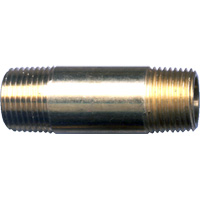 Raccord long, Laiton, 1/4", NPT x NPT Equipex