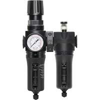 Filtre + r&eacute;gulateur + lubrificateur Modulair 300, 1/4" NPT Equipex