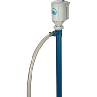 PFP-48 Drum Pump Kit with M3V Motor, Polypropylene/PVDF Equipex