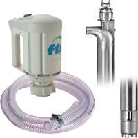 PFS-40 Drum Pump Kit with M3V Motor, Stainless Steel Equipex