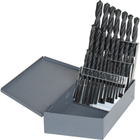 Hyper Jobber Length Drill Bit Set, 26 Pieces, High Speed Steel Equipex