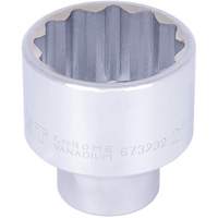 Socket, 2", 3/4" Drive, 12 Points Equipex