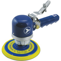 Heavy-Duty Dual-Action Quiet Random Orbit Sander, 6" Dia., 1/4" NPT Inlet, 10000 RPM Equipex
