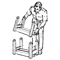 Supports empilables mobiles, 12" la x 16" p, Capacit&eacute; de 2500 lb Equipex