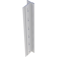 Montant en T pour rayonnage enclenchable Interlok, Acier, Hauteur 112" Equipex