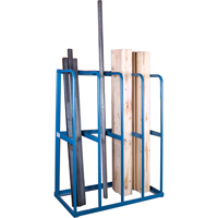 Bar Storage Racks - Vertical Bar Racks, Vertical, 48" W x 24" D x 60" H, 3000 lbs. Cap. Equipex